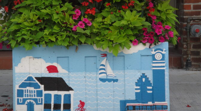 Queen St East streetscape…